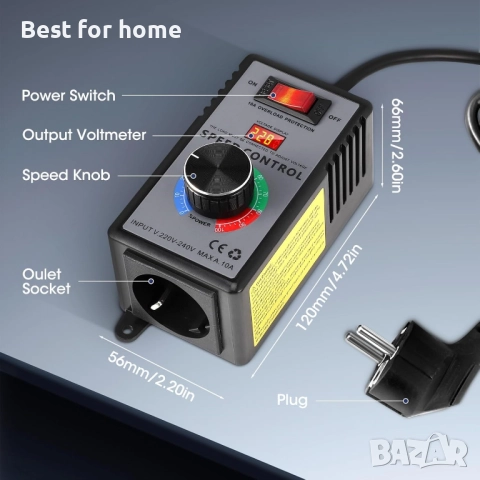 Регулатор на напрежението на температурата на двигателя, снимка 4 - Друга електроника - 52240644