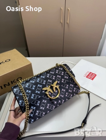 Дамска Чанта Pinko, снимка 4 - Чанти - 52868672