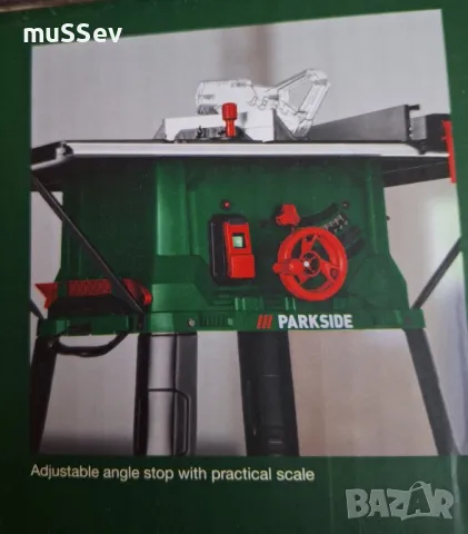 Стационарен настолен Парксайд PTKS 2200 A1 с Гаранция!, снимка 4 - Циркуляри - 48352684