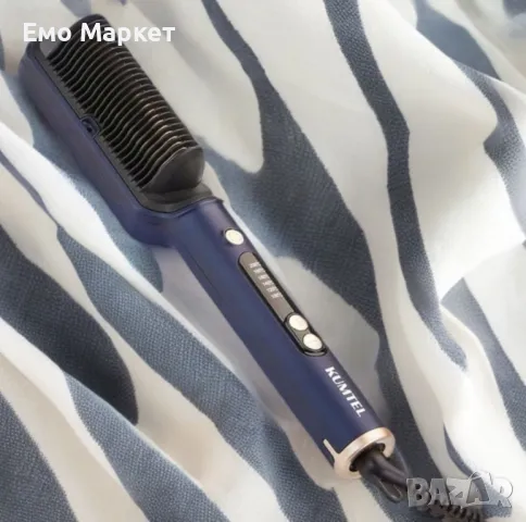 Електрическа четка за коса KUMTEL Гаранция 12 месеца , снимка 3 - Аксесоари за коса - 49249080