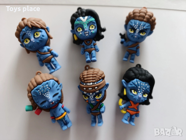 Лот 6 броя фигурки Аватар Avatar Нови, снимка 6 - Фигурки - 53594220