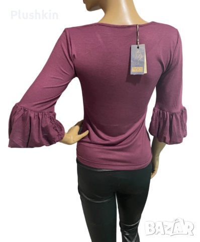Нова дамска блуза М, снимка 4 - Блузи с дълъг ръкав и пуловери - 43275581