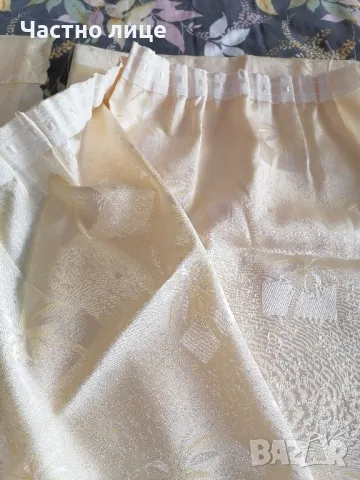 160/160 см. Като нови 2 бр. пердета , снимка 2 - Пердета и завеси - 48811481