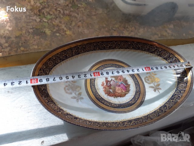 Стар порцелан колекционерска чиния LIMOGES FRANCE, снимка 9 - Антикварни и старинни предмети - 38439632