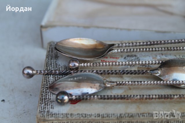 6бр. посребрени лъжички  за кафе , снимка 8 - Сервизи - 37436473