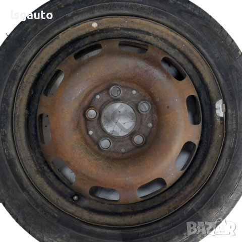 Стоманени джанти 5x112 с гуми R15 Mercedes-Benz A-class (W168) 1997-2004 ID: 123889, снимка 2 - Части - 44890827