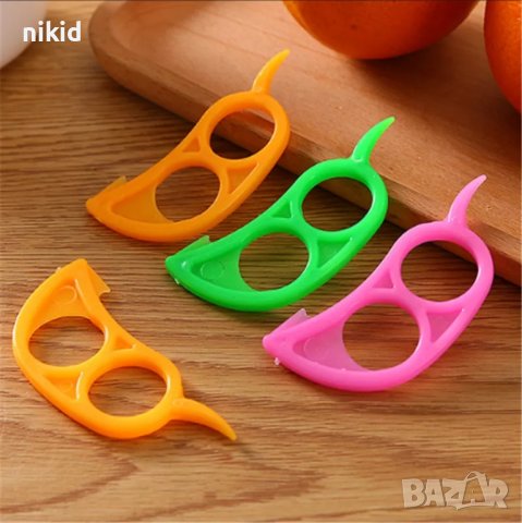 острие резец нож белачка спомага за белене на портокали мандарина и др., снимка 6 - Прибори за хранене, готвене и сервиране - 13390225