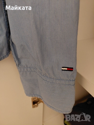 Мъжка спортно елегантна риза Tommy Hilfiger , снимка 3 - Ризи - 52916148