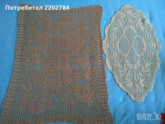 Черна покривка на една кука.Карета на една кука, снимка 13 - Покривки за маси - 29908997