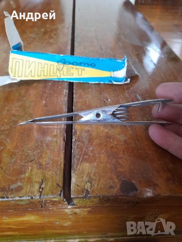 Стара фотографска щипка #4, снимка 6 - Други ценни предмети - 43983903