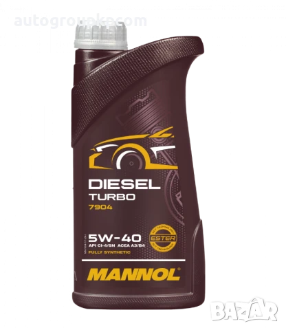 MANNOL- 5W40 DIESEL TURBO, снимка 2 - Аксесоари и консумативи - 50613215