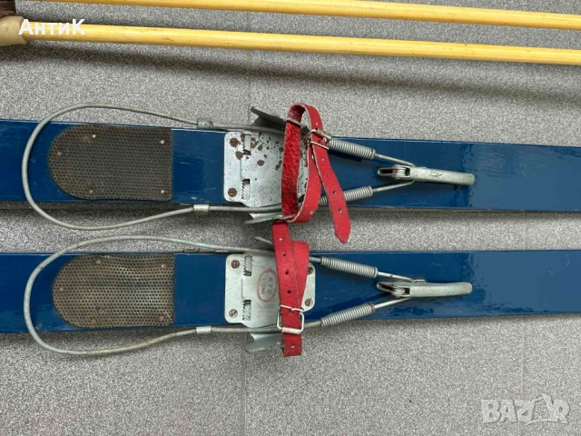 Соц Дървени Ски Пирин Турист 1965г, снимка 8 - Зимни спортове - 53333953