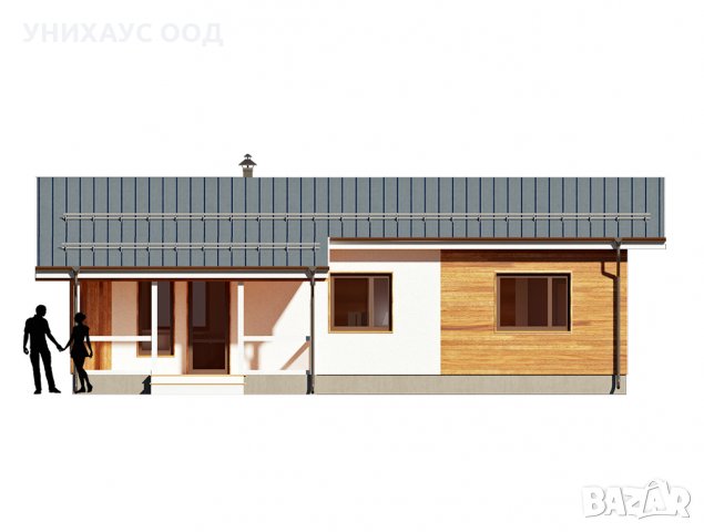 Едноетажна Къща ДK 104 м2, снимка 3 - Ремонти на къщи - 35187352