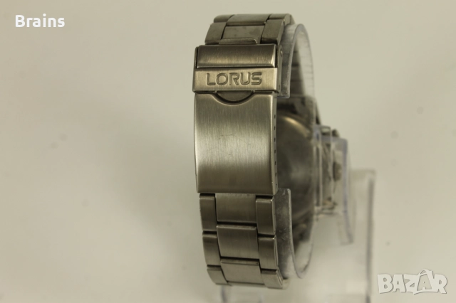 LORUS Chronograph Мъжки Кварцов Стоманен Часовник, снимка 7 - Мъжки - 52278903