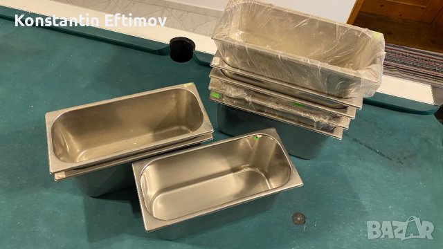 Гастрономи и стойка инокс мат, снимка 13 - Прибори за хранене, готвене и сервиране - 43360338