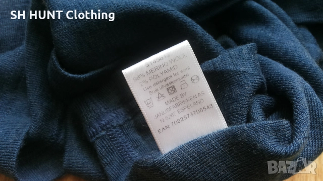 JANUS Thermo 98% Merino Wool M термо блуза 98% Мерино вълна - 1598, снимка 11 - Пуловери - 52674795