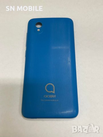 Оригинален заден капак за Alcatel 5033Y син употребяван, снимка 1 - Резервни части за телефони - 43199216
