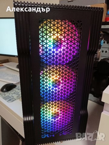 Геймърски компютър,ryzen5 5600G,32gb рам,512gb nvme,rx 480 nitro+8гб., снимка 1