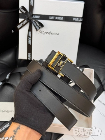 Колан+сертификат+торбичка ysl saint laurent , снимка 2 - Колани - 51960506
