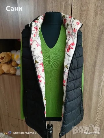 Двулицев елек , снимка 2 - Елеци - 50324357