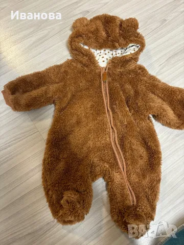 Плюшен ромпър