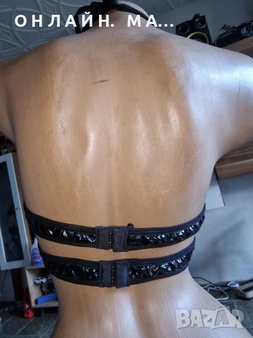 Стилен и оригинален, отворен, латекс сутиен +бикина /м.л, снимка 5 - Корсети, бюстиета, топове - 39766952