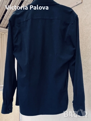 Плътна риза деним RILEY  Швеция , снимка 9 - Ризи - 52318482