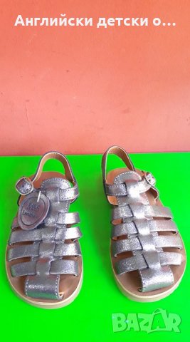 Английски детски сандали естествена кожа-M&S, снимка 4 - Детски сандали и чехли - 28519726