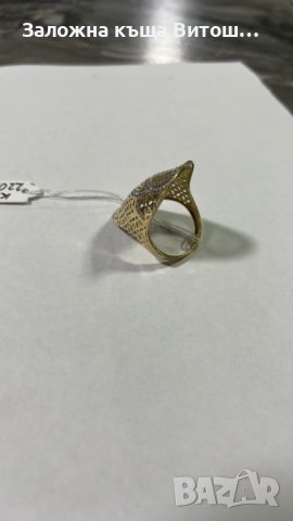 Златен пръстен 14к / 3.5 гр., снимка 2 - Пръстени - 43103491