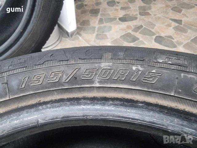 2бр летни гуми 195/50/15 GOODYEAR L0273, снимка 4 - Гуми и джанти - 44130148