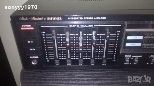 FISHER-JAPAN-470W НА ТРАФА, снимка 4 - Ресийвъри, усилватели, смесителни пултове - 27573098
