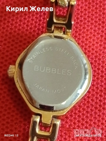 Дамски часовник BUBBLES QUARTZ красив стилен дизайн 51864, снимка 7 - Дамски - 53491870