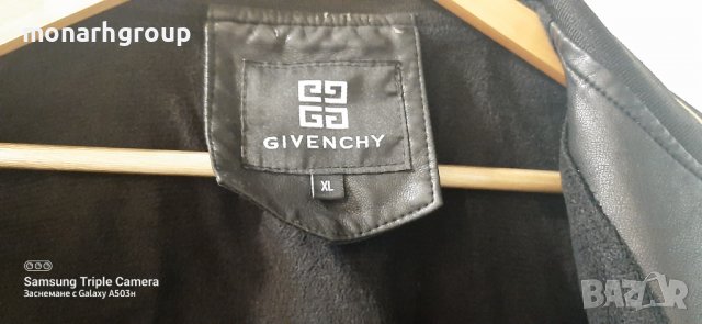 Яке Givenchy / напукана кожа, снимка 8 - Якета - 38032634