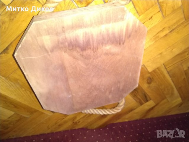 Дървен поднос за испански ритуал за пиене el ritual pampero, снимка 8 - Декорация за дома - 26871257