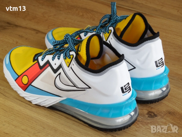 Нови! Nike LeBron 18 Low Stewie Griffin - 43 номер Оригинални!, снимка 3 - Маратонки - 52827534