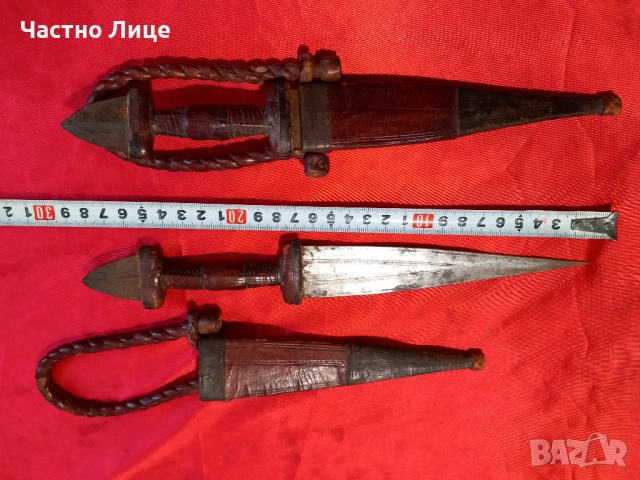 ТУАРЕГСКА Кама Два Броя Комплект Ками, снимка 6 - Антикварни и старинни предмети - 52329629