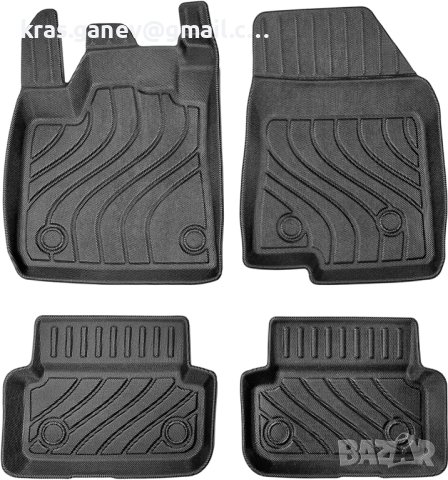 Dacia Sandero 3 III 2021 2022 2023 Подови постелки, Sandero 2023 TPE All-Weather Подови постелки, снимка 6 - Аксесоари и консумативи - 43598124