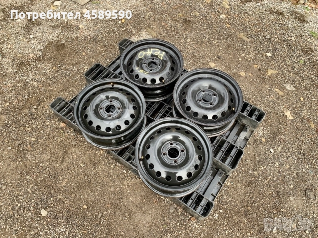 4бр.Оригинални джанти 15цола 4x100 за Dacia Dokker,Lodgy,Sandero,Renault,Nissan Micra, снимка 2 - Гуми и джанти - 51808835