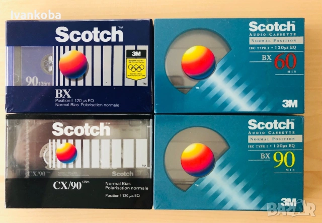 Нови аудио касети Scotch