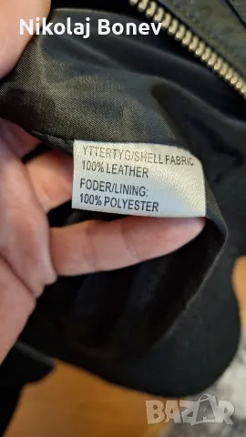 Много запазено кожено яке естествена кожа размер М, снимка 7 - Якета - 48473124