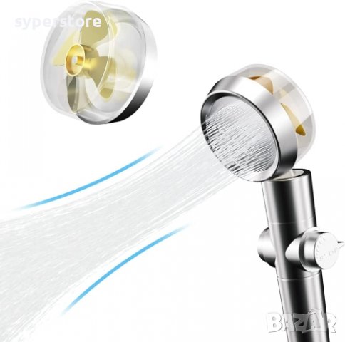 Слушалка за душ с вентилатор Турбо Душ Слушалка Digital One SP00561 с филтър