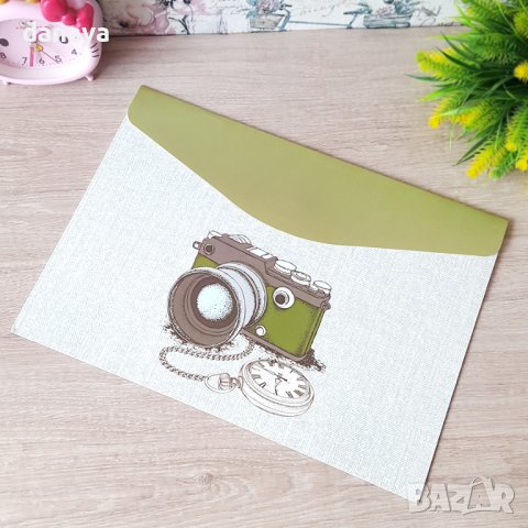 3047 Папка за документи с велкро закопчаване, А4, снимка 3 - Ученически пособия, канцеларски материали - 37800921