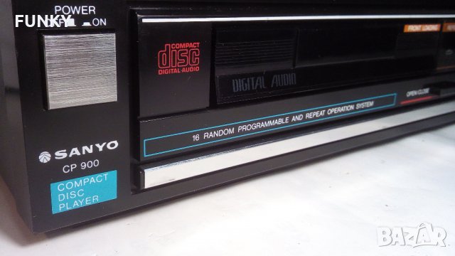 Sanyo CP900 (or ESPRIT by SONY) Stereo Compact Disc Player, снимка 5 - Ресийвъри, усилватели, смесителни пултове - 28282423