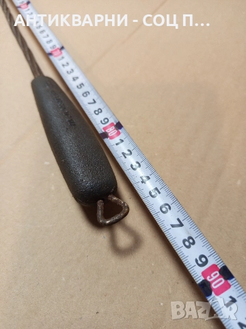 Соц Стара Българска Тупалка За Килими. , снимка 9 - Антикварни и старинни предмети - 52794960