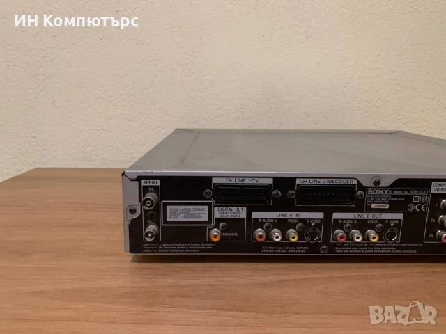 Продавам DVD рекордер Sony RDR-GX3, снимка 9 - Плейъри, домашно кино, прожектори - 50992543