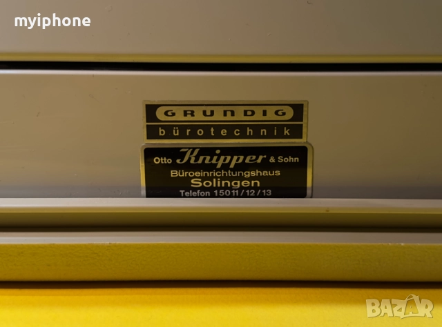 Пишеща Машина Triumph Gabriele 10 Клавиатура Qwertz Латиница Топ Състояние Обслужена 1960 година !, снимка 10 - Антикварни и старинни предмети - 52398347