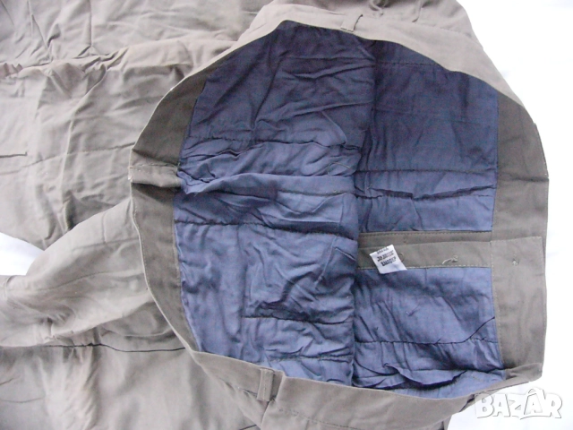 НОВО Оригинал Български Зимен Работен Ватиран ПАНТАЛОН No.IV ВАТЕНКА Работни Панталони с Вата БАРТЕР, снимка 5 - Други - 52015041