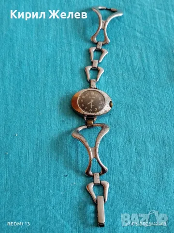 Стар механичен часовник дамски СЛАВА СССР 17 камъка за ремонт части КОЛЕКЦИЯ 48025, снимка 5 - Антикварни и старинни предмети - 50373950