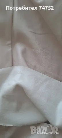 Бежава кожена рокля , снимка 5 - Рокли - 50211249