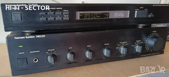 Harman-kardon усилвател и тунер , снимка 2 - Ресийвъри, усилватели, смесителни пултове - 52422058